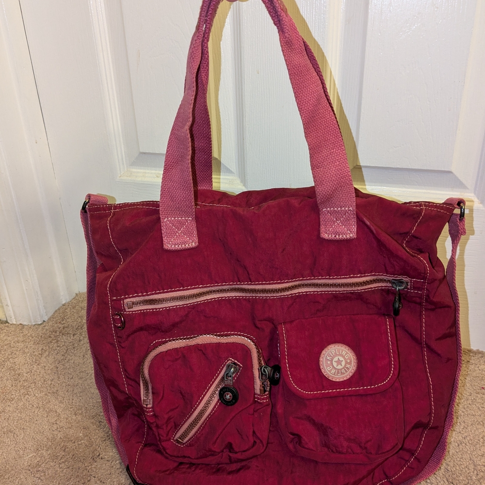 Kipling Red Shoulder Bag